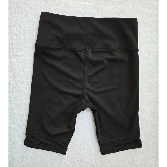 EBB & FLOW Women's Small/Medium Black High Waist Inseam Bike Shorts w/Pockets - Picture 1 of 7